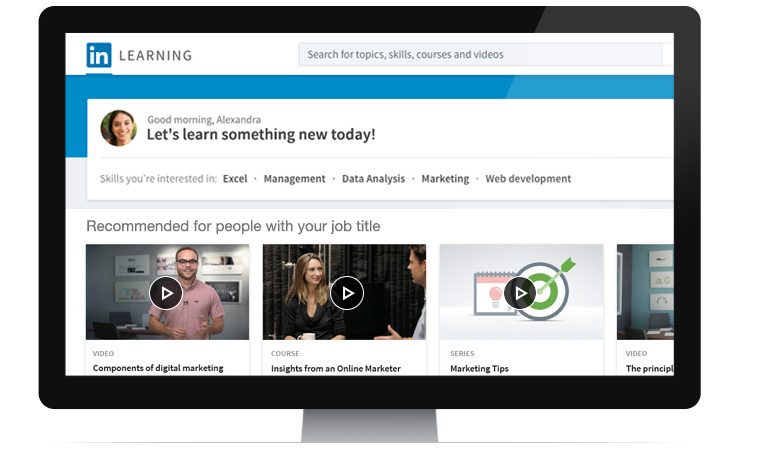 linkedin learning cursos