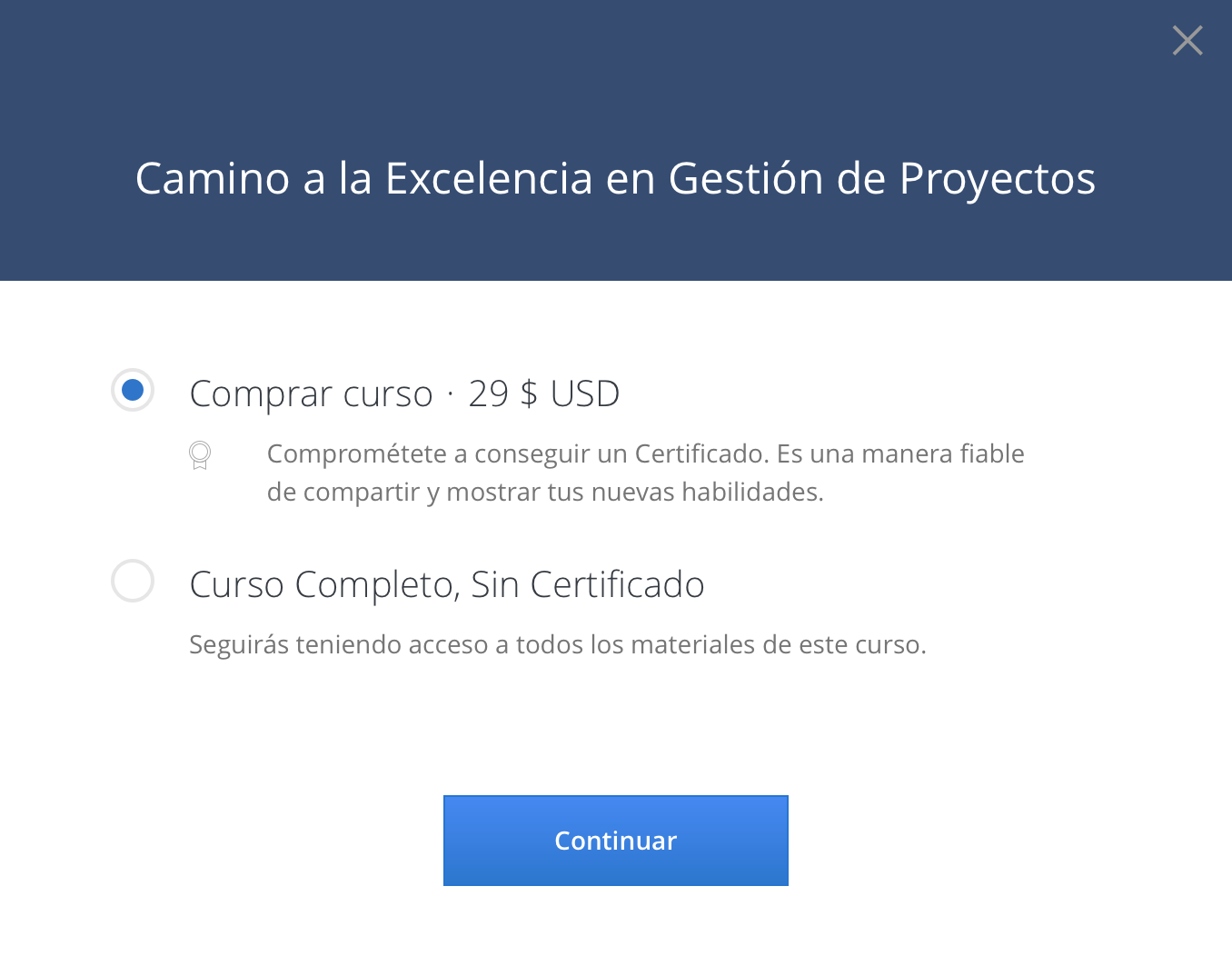 Curso virtual y gratuito de Gestión de Proyectos