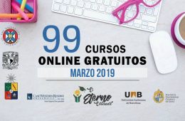 cursos gratis marzo 2019