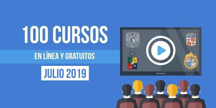 cursos gratis julio 2019